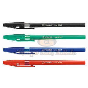Lapicero Stabilo Liner Azul P.f. Escolares