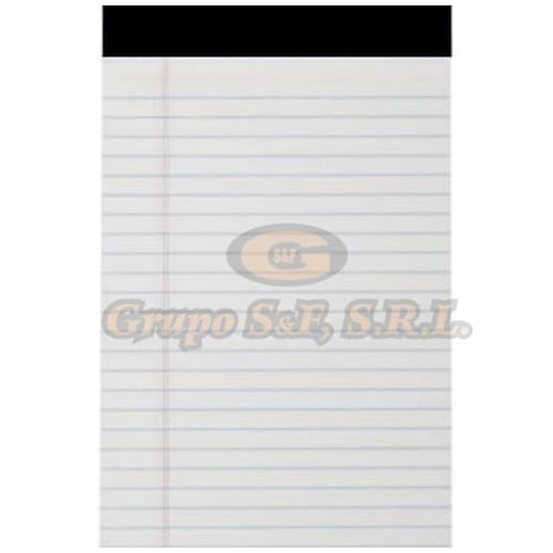 Libreta 5X8 Blanca Ext. Material & Equipo De Oficina