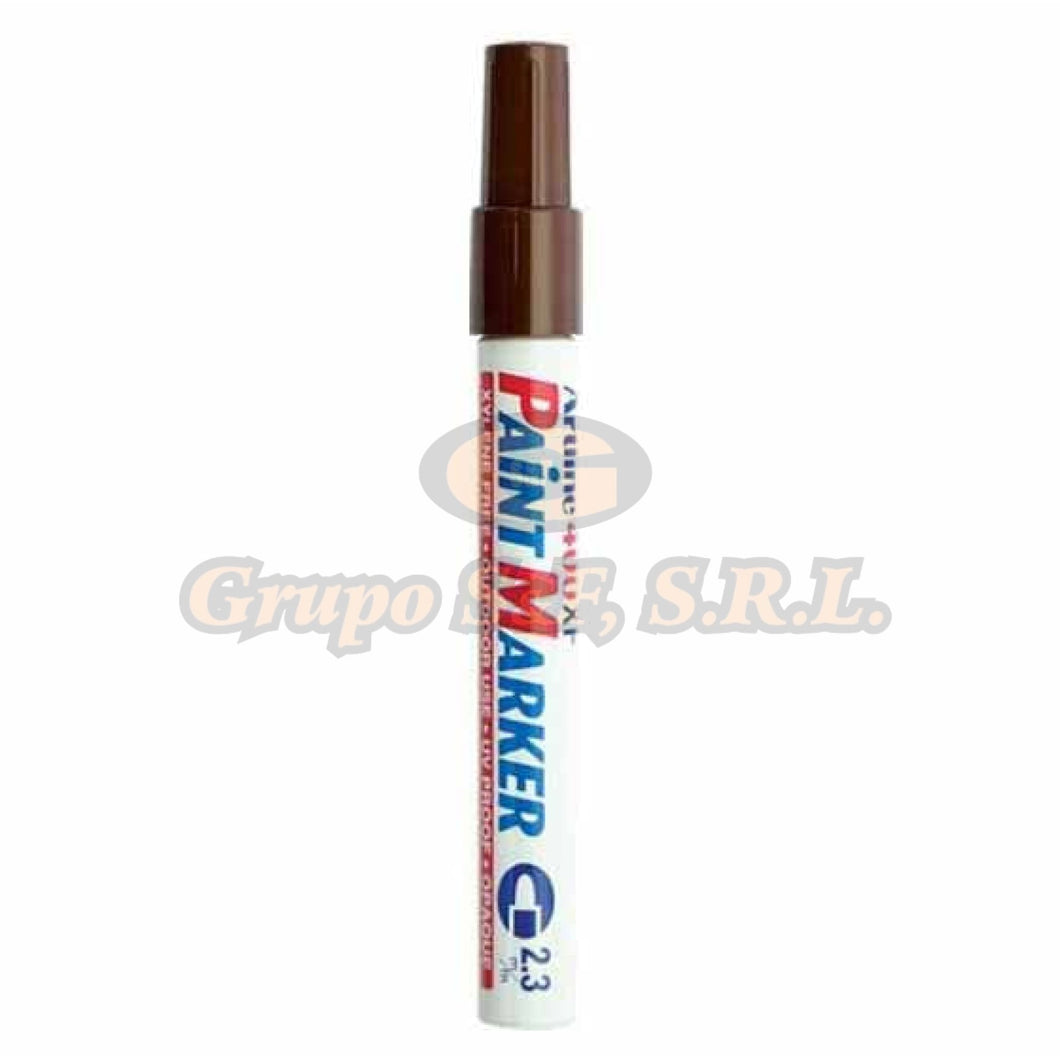 Marcador P/pintura Artline Marron Material & Equipo De Oficina