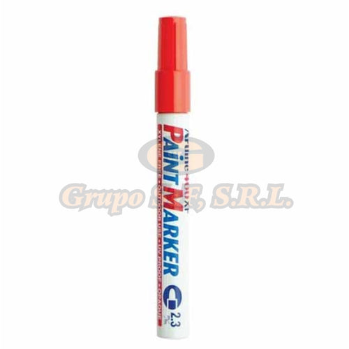 Marcador P/pintura Artline Rojo Material & Equipo De Oficina