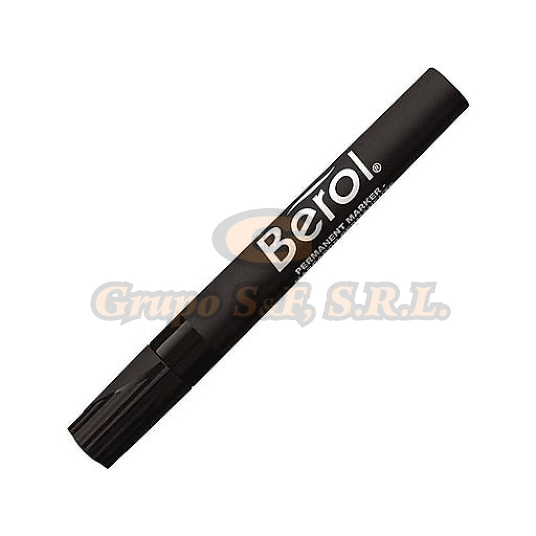 Marcador Permanente Berol Negro Material & Equipo De Oficina