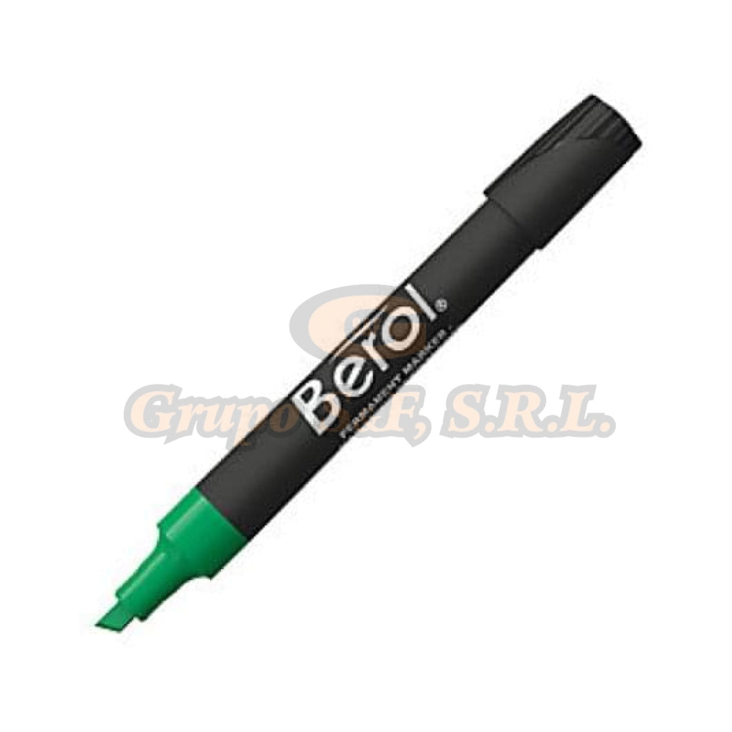 Marcador Permanente Berol Verde Material & Equipo De Oficina