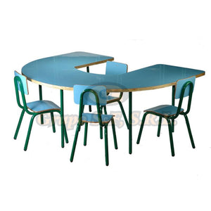 Mesa Forma De U Herradura Peq. Muebles Escolares