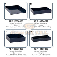 Cargar imagen en el visor de la galería, ORGANIZADOR PARA ESCRITORIO 8/1 AZUL OSCURO Material &amp; Equipo de Oficina
