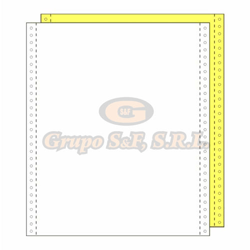 Papel 9.5X11 2P Ncr Abby Material & Equipo De Oficina