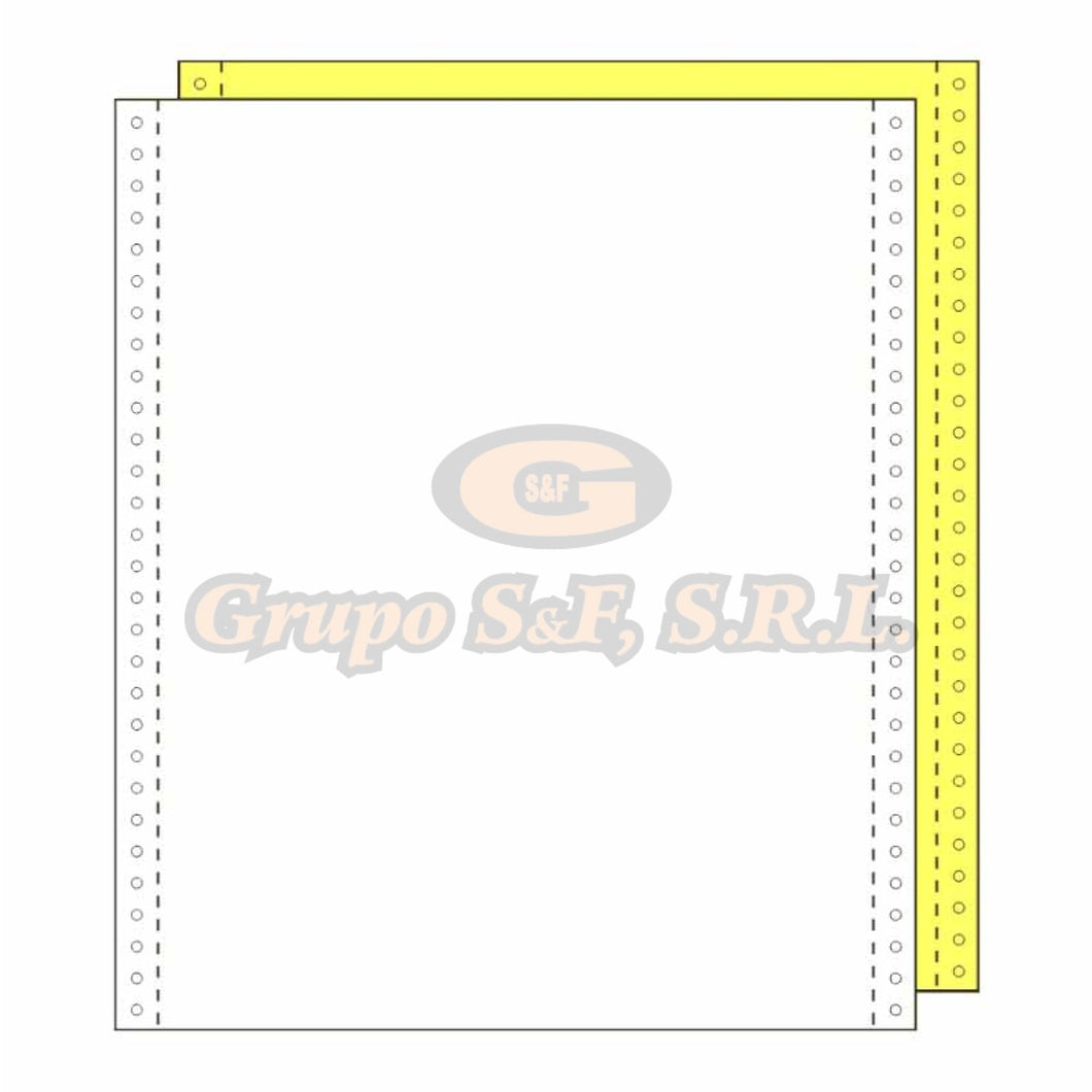 Papel 9.5X11 2P Ncr Abby Material & Equipo De Oficina