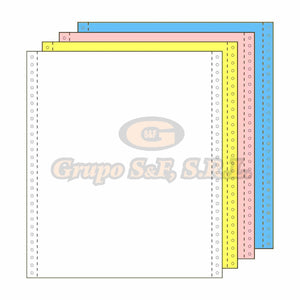 Papel 9.5X11 4P Ncr Abby Material & Equipo De Oficina