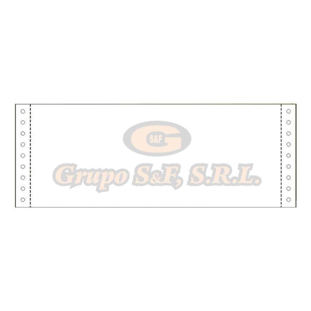Papel 9.5X3 2/3 1P Xcelent Material & Equipo De Oficina