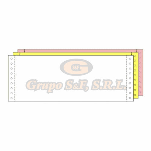 Papel 9.5X3 2/3 3P Ncr Xcelent Material & Equipo De Oficina