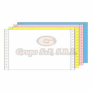 Papel 9.5X5.5 4P Ncr Abby Material & Equipo De Oficina