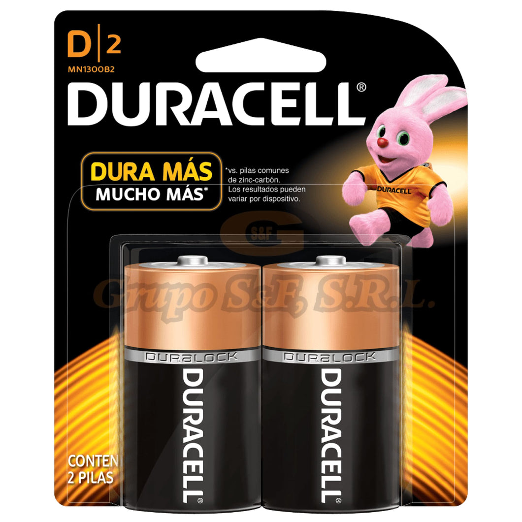 Pila D Duracell (Und.) Electricos