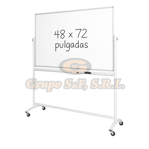 PIZARRA MAGICA 48X72’’ CON RUEDAS Escolares