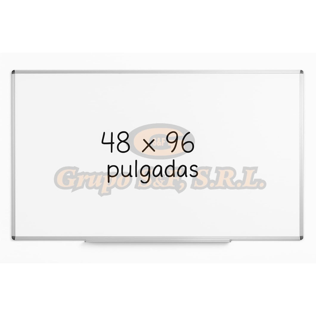 PIZARRA MAGICA 48X96’’ MARCO DE METAL Escolares