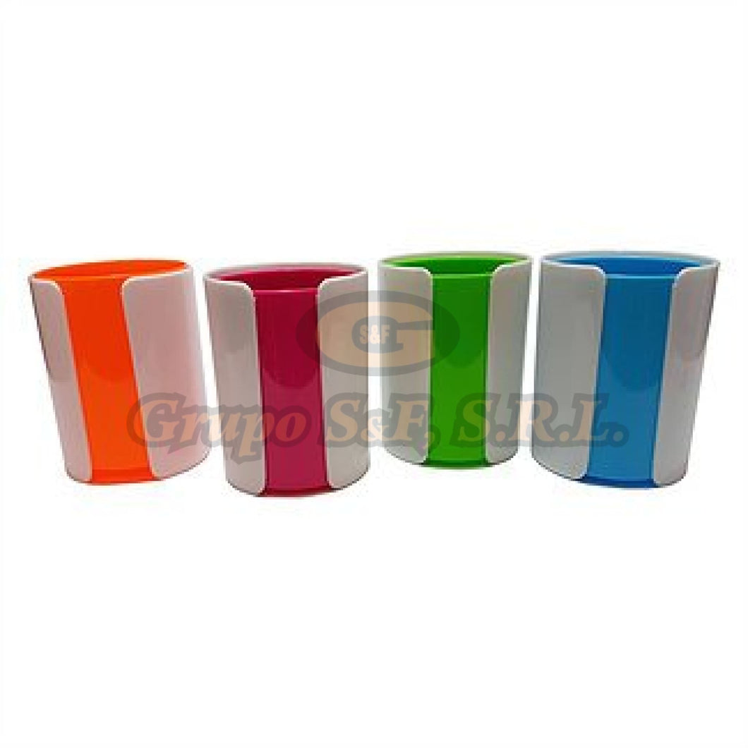 Porta Lapiz Plast. Beifa 4Col Ax004 Material & Equipo De Oficina