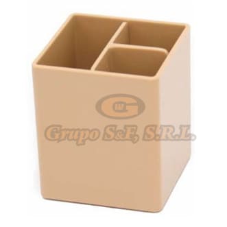 PORTA LAPIZ PRIME BEIGE Material & Equipo de Oficina