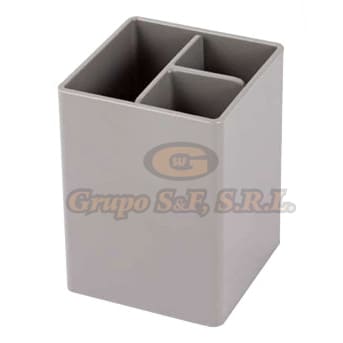 PORTA LAPIZ PRIME GRIS Material & Equipo de Oficina