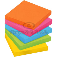 Cargar imagen en el visor de la galería, Post-It 3X3 Neon 3M Surt 654-12Ssuc Material &amp; Equipo De Oficina
