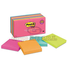 Load image into Gallery viewer, Post-It 3X3 Neon 3M Surt 654-14An Material &amp; Equipo De Oficina
