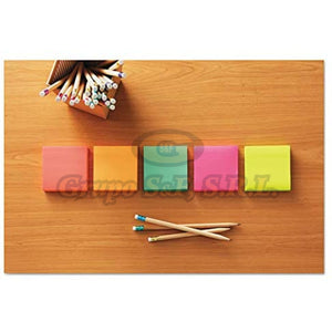 Post-It 3X3 Neon 3M Surt 654-14An Material & Equipo De Oficina