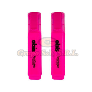 Resaltador Obis Rosado Material & Equipo De Oficina