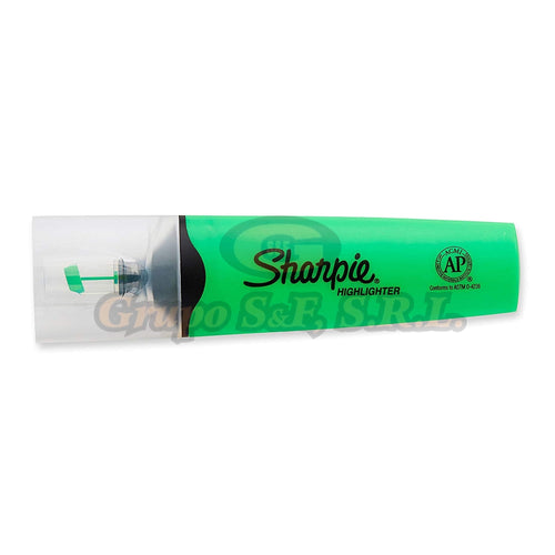 Resaltador Sharpie Verde 1897850 Material & Equipo De Oficina