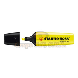 Resaltador Stabilo Boss Vde Normal Escolares