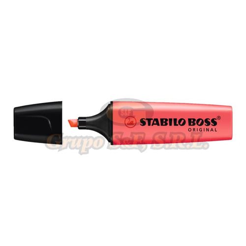 Resaltador Stabilo Boss Vde Normal Escolares