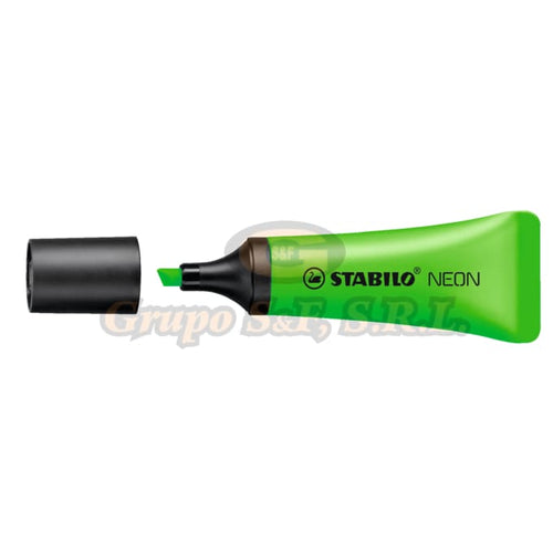 Resaltador Stabilo Neon Naranja Escolares