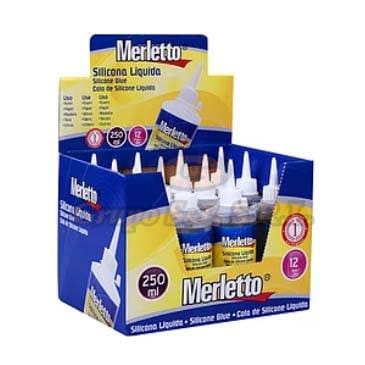 SILICON LIQUIDO 250ML MERLETTO (780 0502523) Escolares