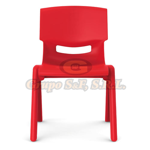 SILLA INFANTIL CANDY 12’’ ROJO Muebles Escolares