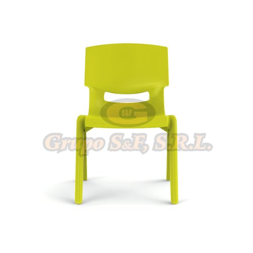 SILLA INFANTIL CANDY 12’’ VERDE LIMA Muebles Escolares