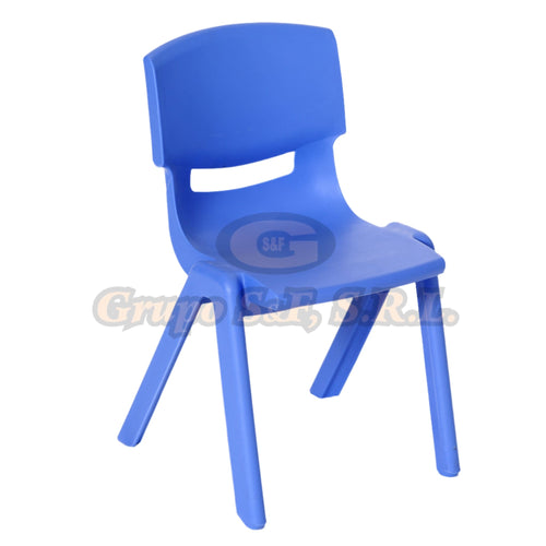 SILLA INFANTIL CANDY 14’’ AZUL Muebles Escolares