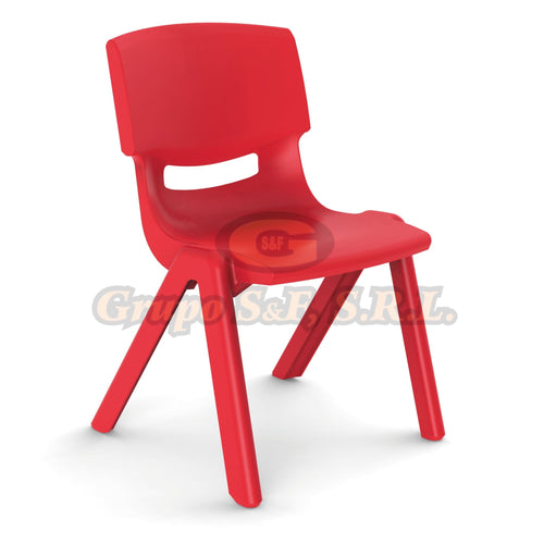 SILLA INFANTIL CANDY 14’’ ROJO Muebles Escolares