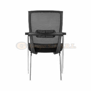 Silla P/visita 1208 Negro Muebles De Oficina