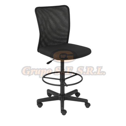 SILLA PARA CAJERO MILA MALLA/VINIL Muebles de Oficina