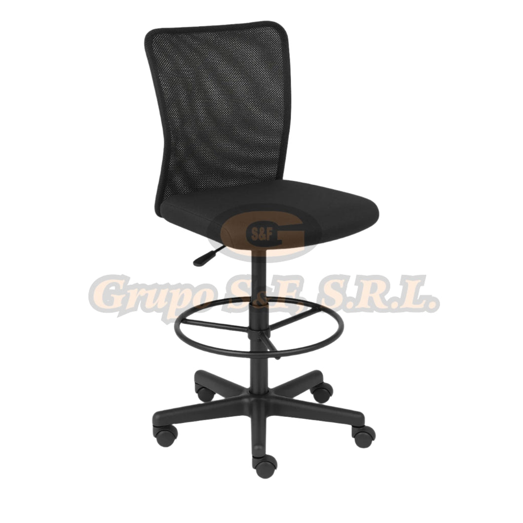 SILLA PARA CAJERO MILA MALLA/VINIL Muebles de Oficina