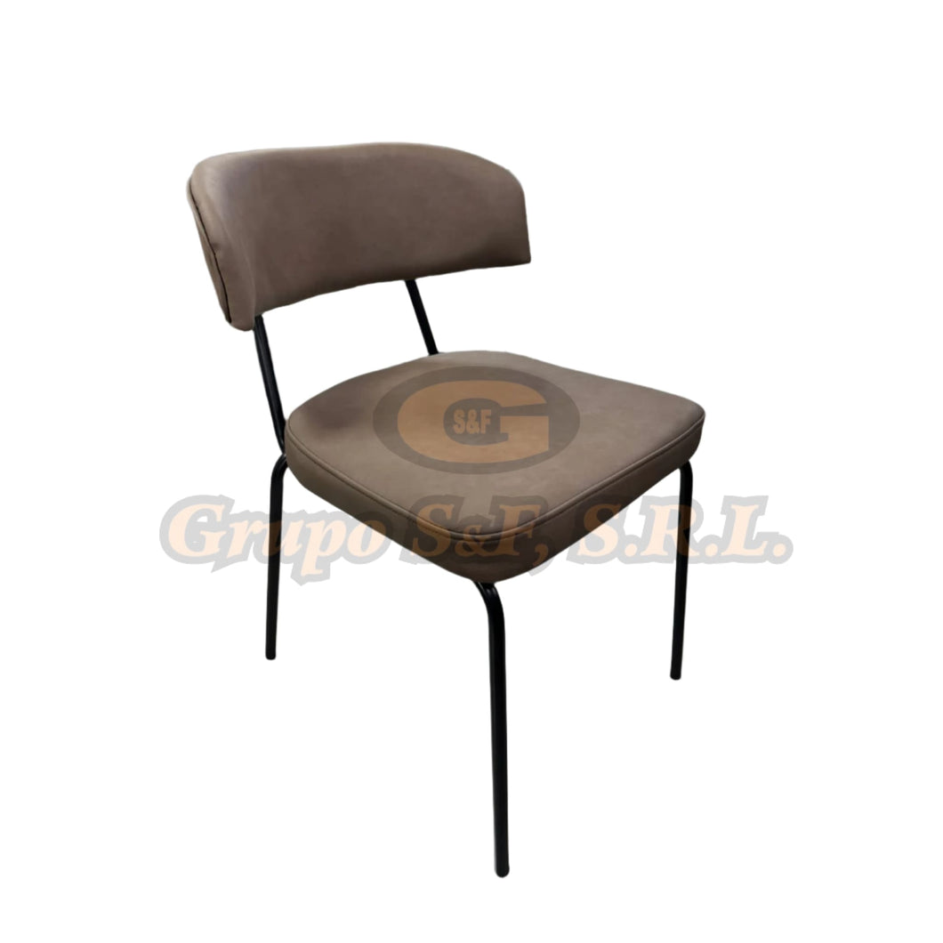 Silla Para Visita Cindy Marron Muebles De Oficina