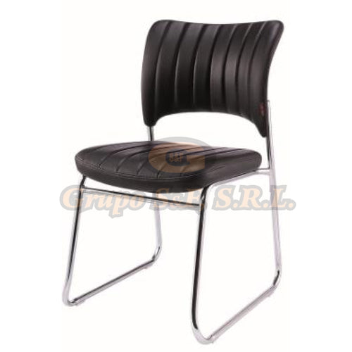 Silla Para Visita Dania Negro Muebles De Oficina