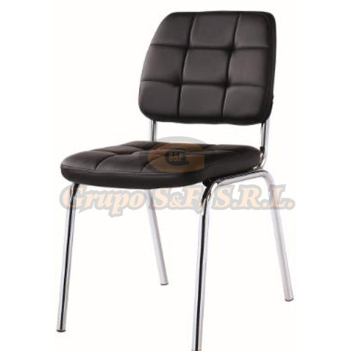 Silla Para Visita Negro Muebles De Oficina