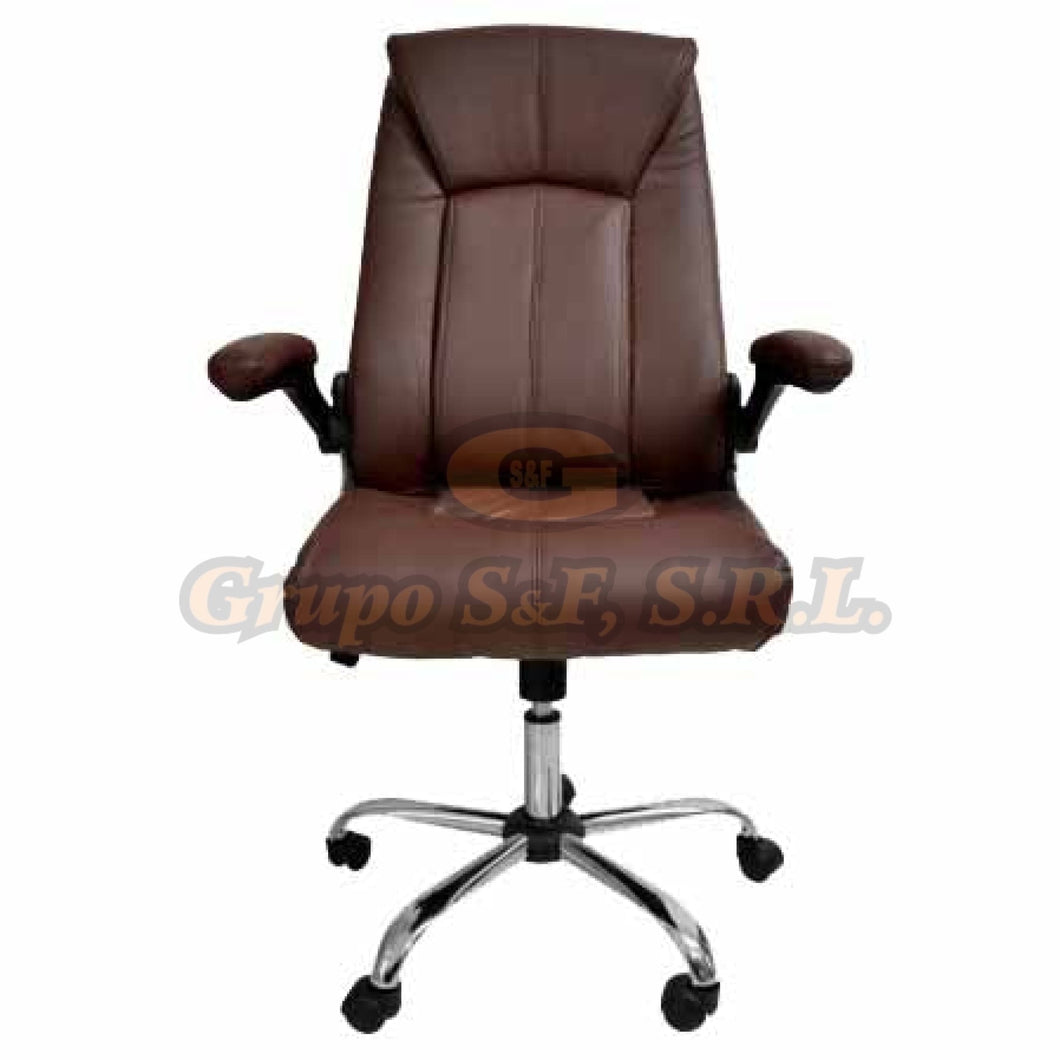 Sillon Ejecutivo Adolfo Marron Muebles De Oficina