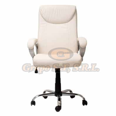 Sillon Ejecutivo Luthor Blanco Muebles De Oficina