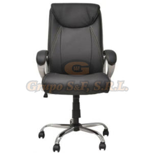 Sillon Ejecutivo Luthor Negro Muebles De Oficina