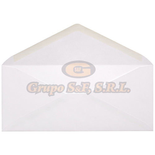 Sobre Blanco #10 S/vent. Material & Equipo De Oficina