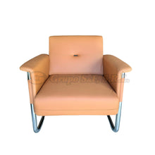 Cargar imagen en el visor de la galería, Sofa 1 Persona 8755 Marron Muebles De Oficina
