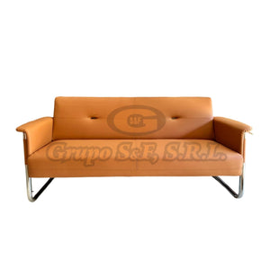 Sofa 3 Persona 8755 Marron Muebles De Oficina