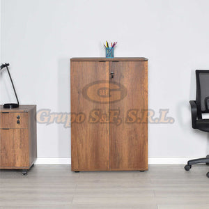 Armario Madera 29X14X44 Color Oslo Walnut (Rkt-332-Oo-1) Almacenamiento