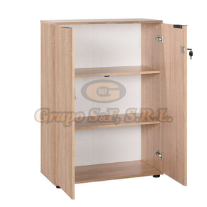 Armario Madera 29X14X44 Color Sonoma (Rkt-332-Ss-1) Almacenamiento