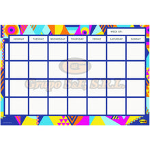 Load image into Gallery viewer, Calendario Planificador Semanal Con Notas Adhesivas Post-It 11X17 (730-Cal-Grdnt) Material &amp; Equipo
