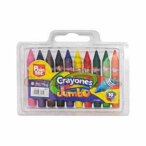 Crayones 10/1 Jumbo Pointer Cy45001 Escolares