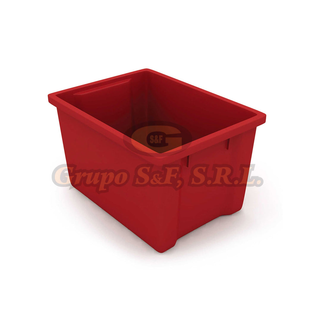 Cubo Infantil Plástico Rojo (Hjl-Cp003) Muebles Escolares